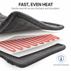 Neck-to-Back Heating Pad