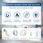 Magnetic Dryer Vent Connector