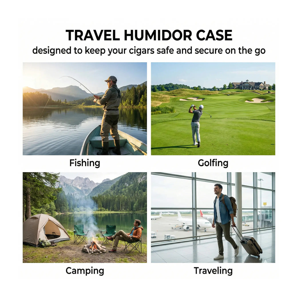 Cedar Wood Travel Humidor