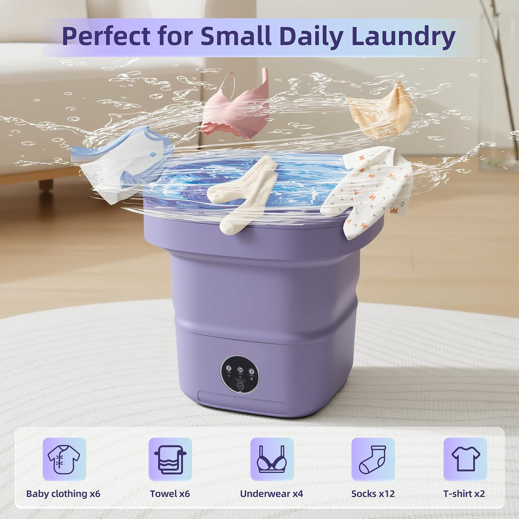 Mini Foldable Washing Machine