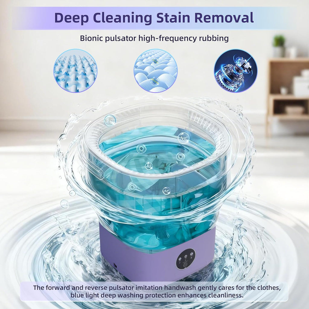 Mini Foldable Washing Machine