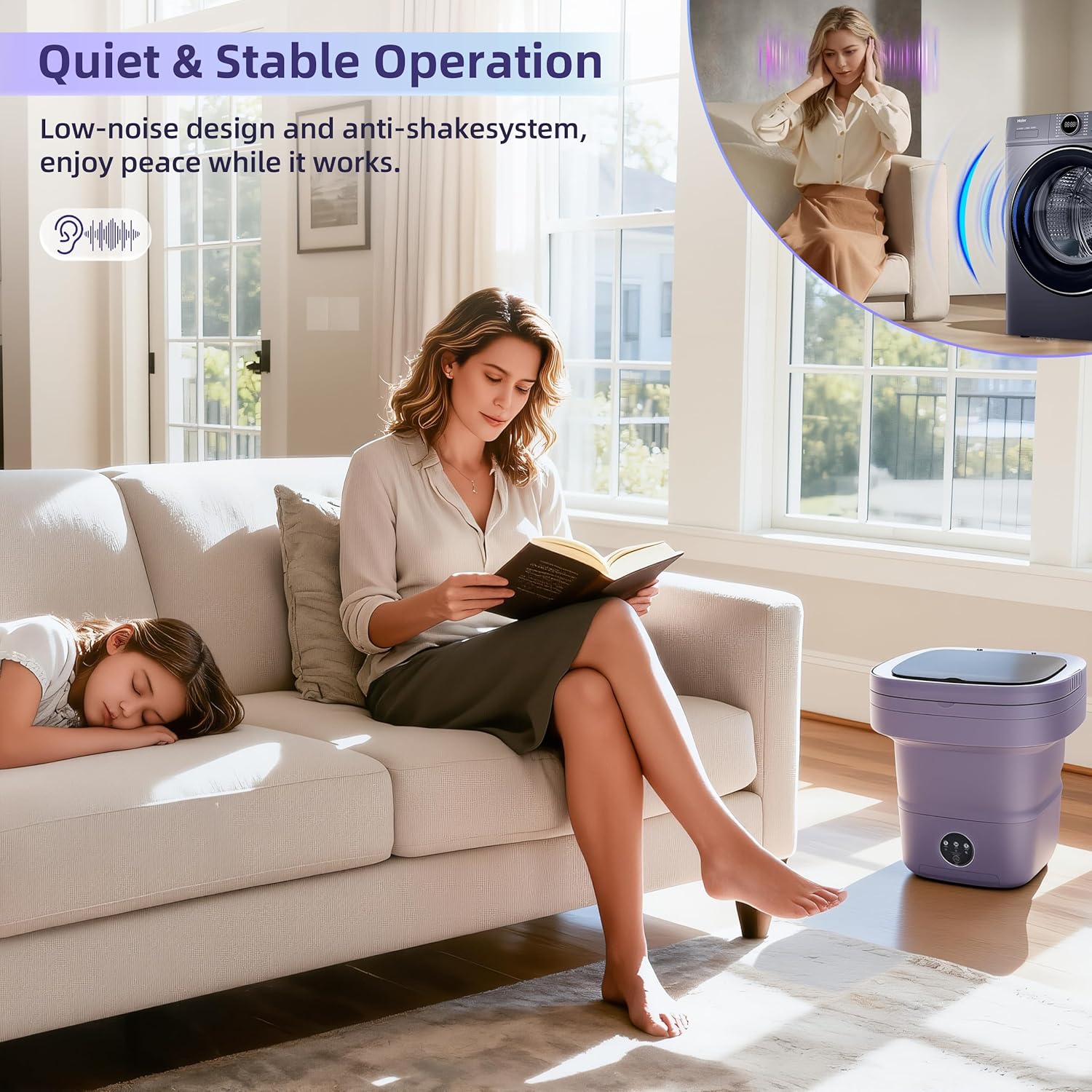 Mini Foldable Washing Machine