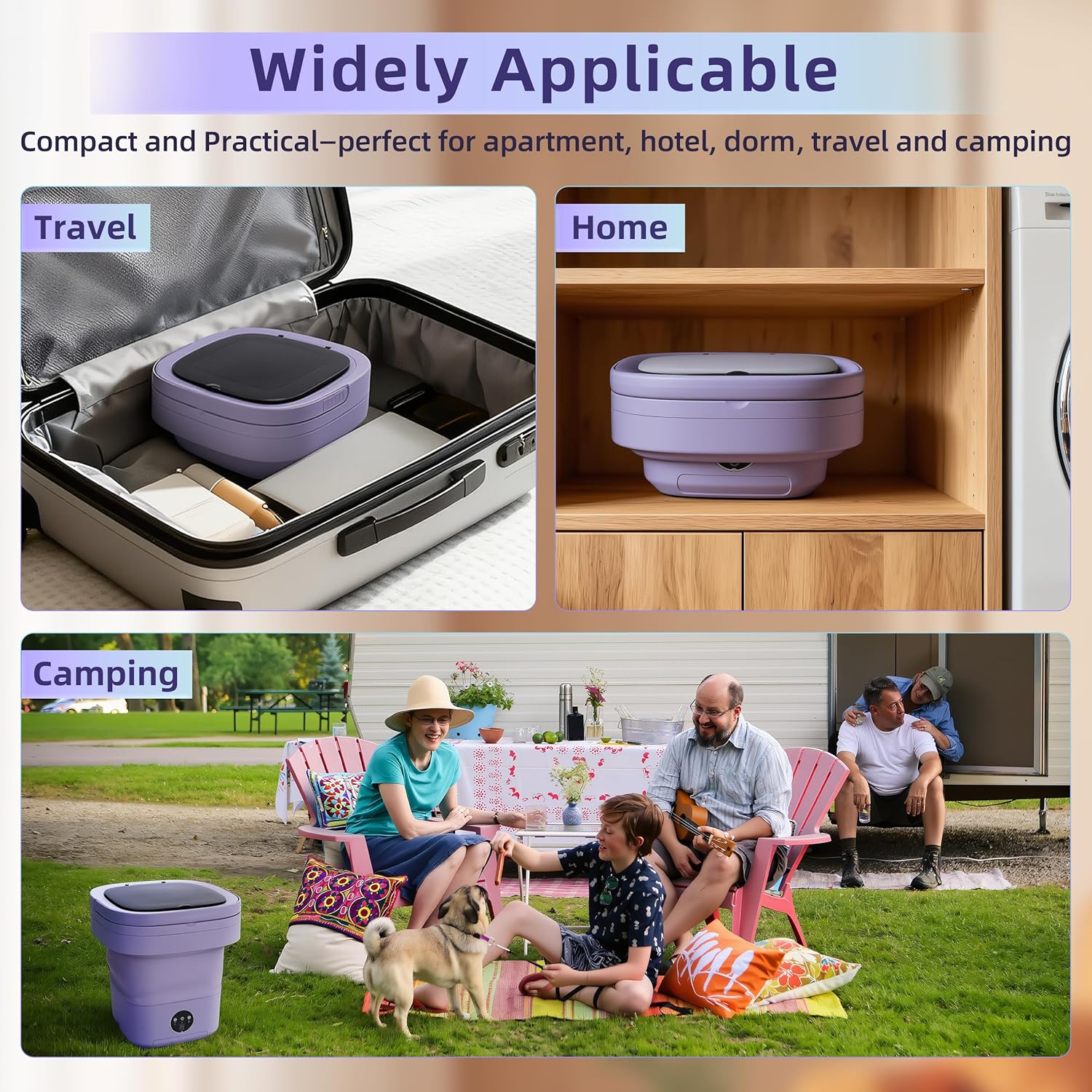 Mini Foldable Washing Machine