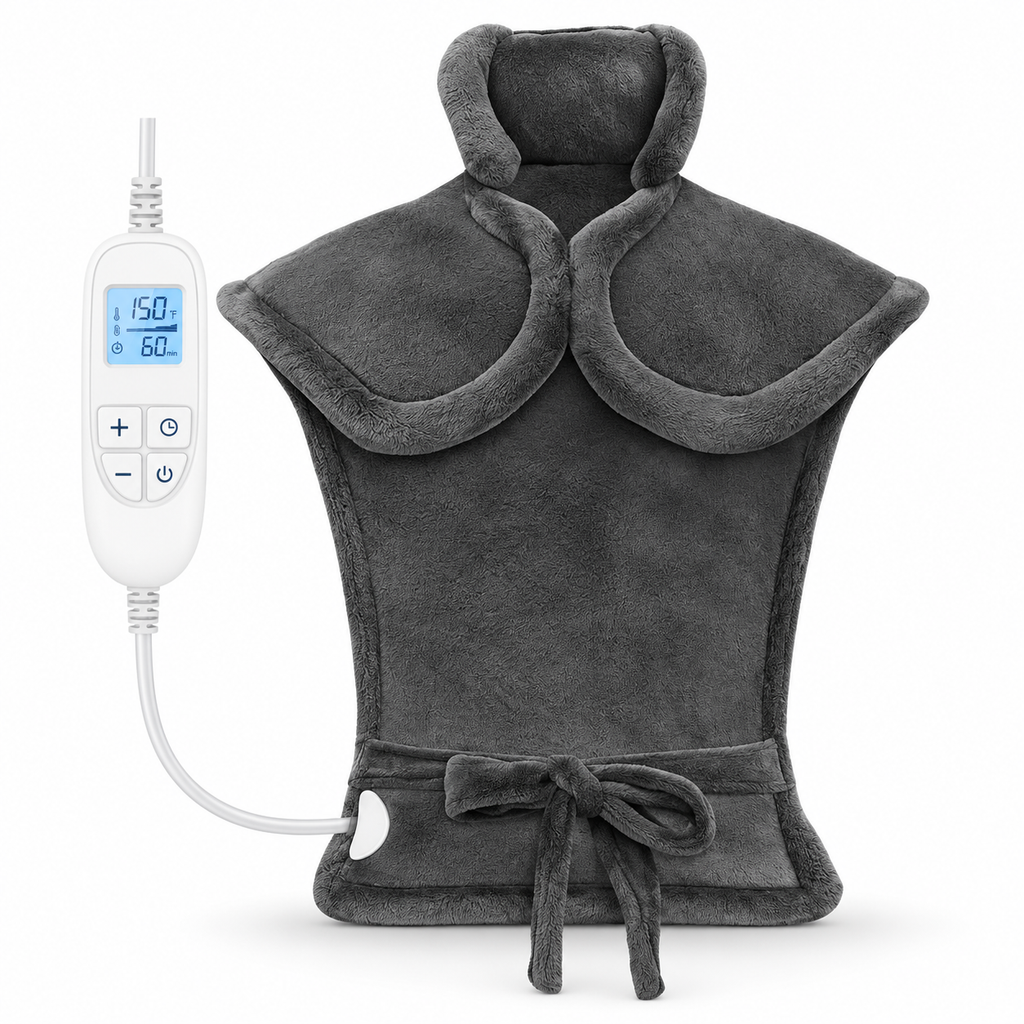 Neck-to-Back Heating Pad