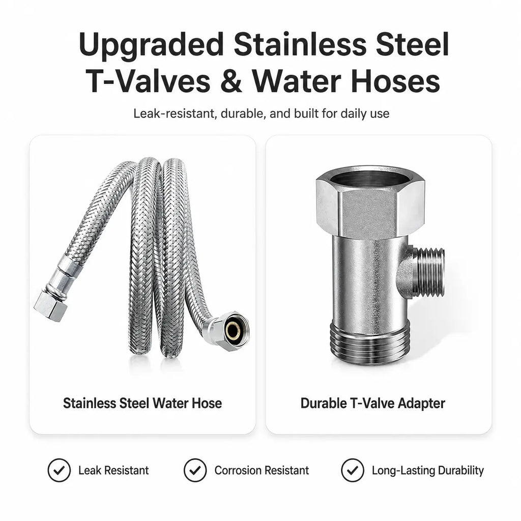 Ultra-Slim Toilet Bidet (Fits All US Toilets)