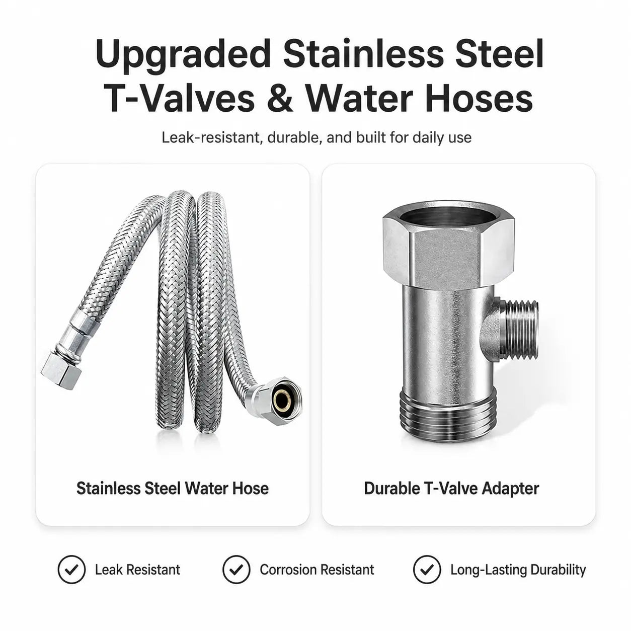 Ultra-Slim Toilet Bidet (Fits All US Toilets)
