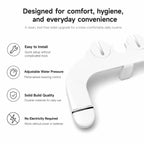 Ultra-Slim Toilet Bidet (Fits All US Toilets)