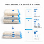 Luggage Space Saver Bags & Pump Set