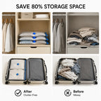 Luggage Space Saver Bags & Pump Set