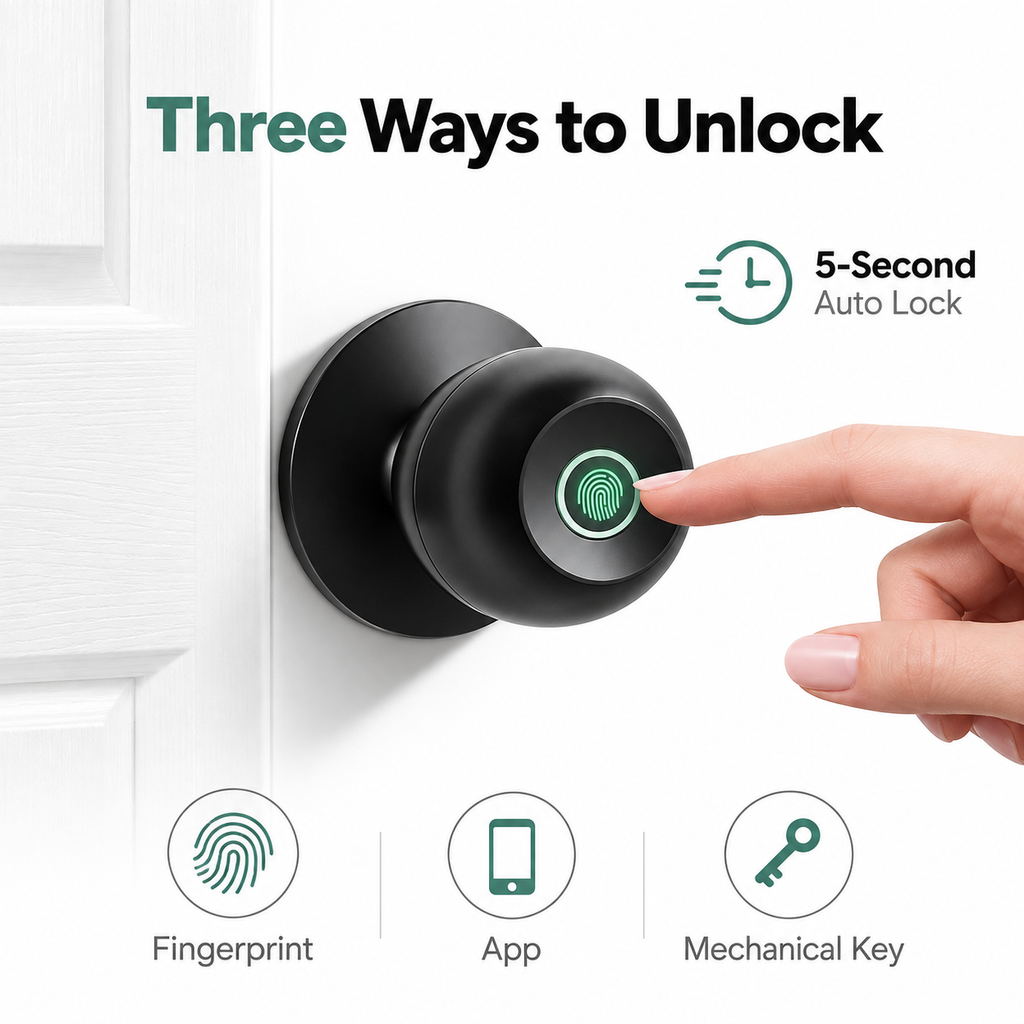 Smart Fingerprint Door Lock