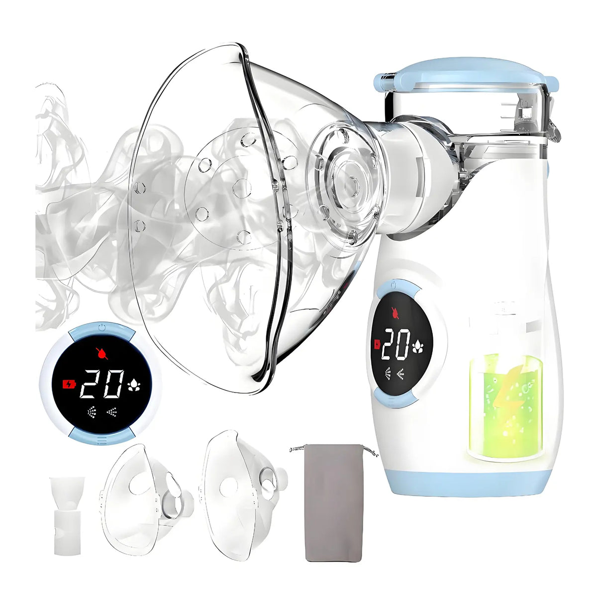 Portable Mesh Nebulizer — Medical Grade