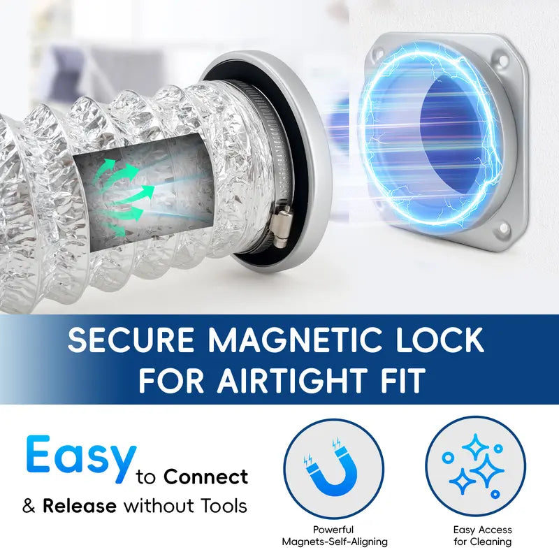 Magnetic Dryer Vent Connector