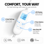 Neck-to-Back Heating Pad