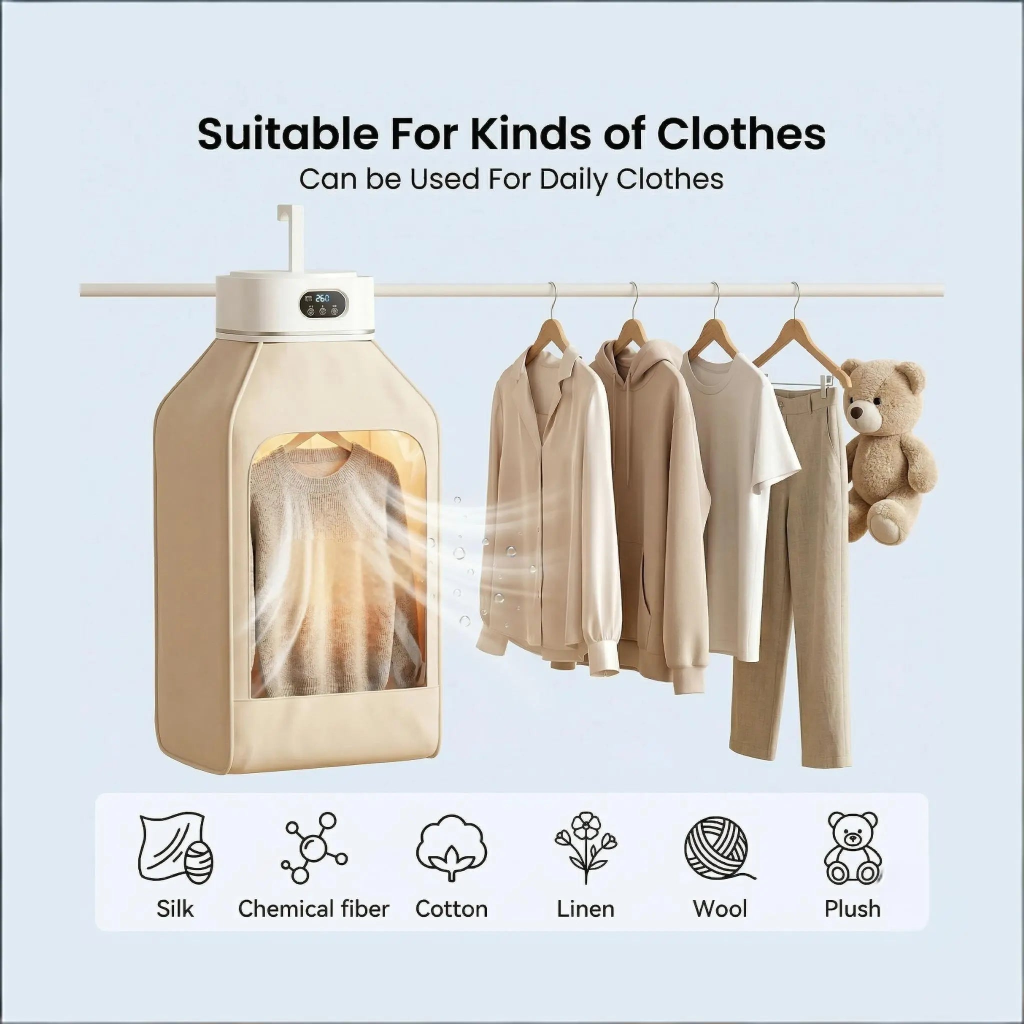 Easy Fold Electric Clothes Dryer
