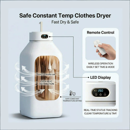 Easy Fold Electric Clothes Dryer