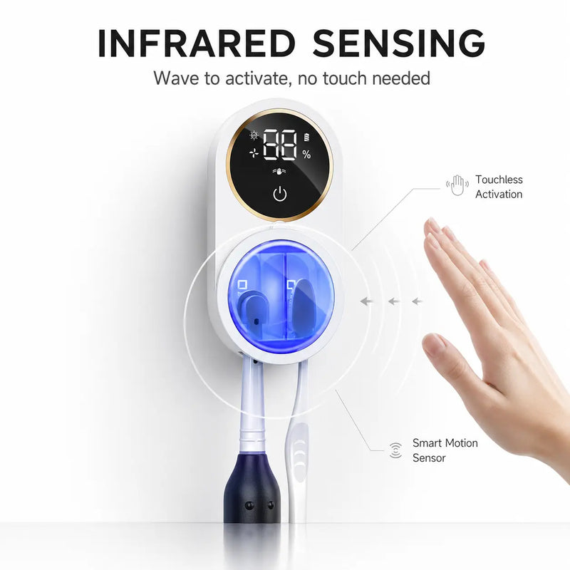 Smart UV Toothbrush Sanitizers