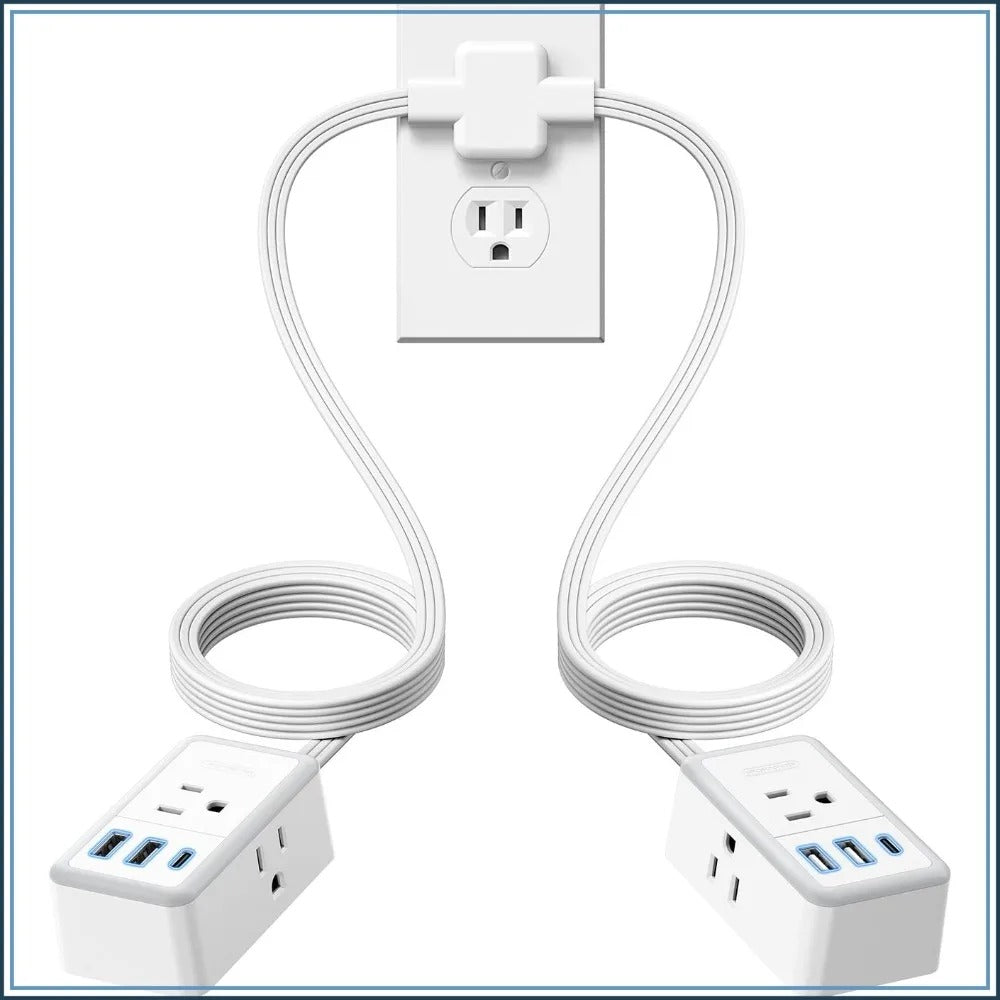 Flat Plug Extension Cord