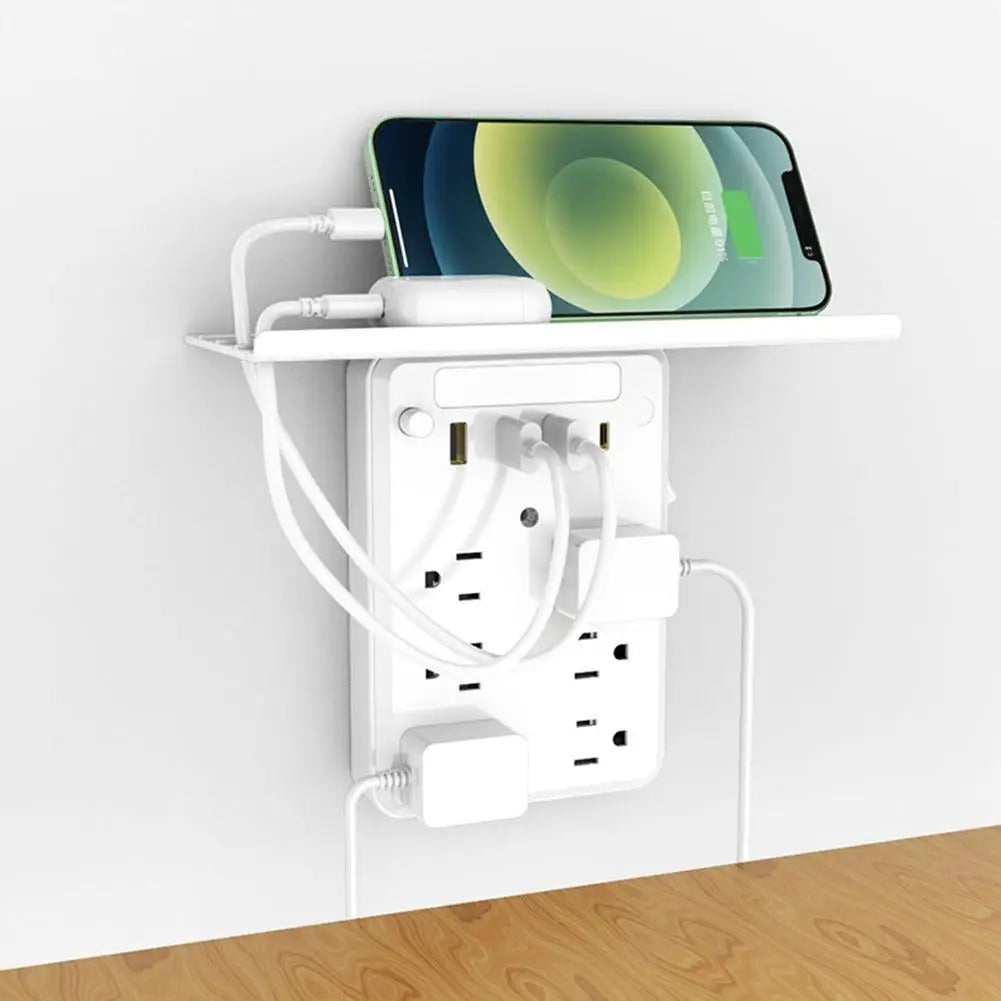 Multi-Plug Outlet Shelf