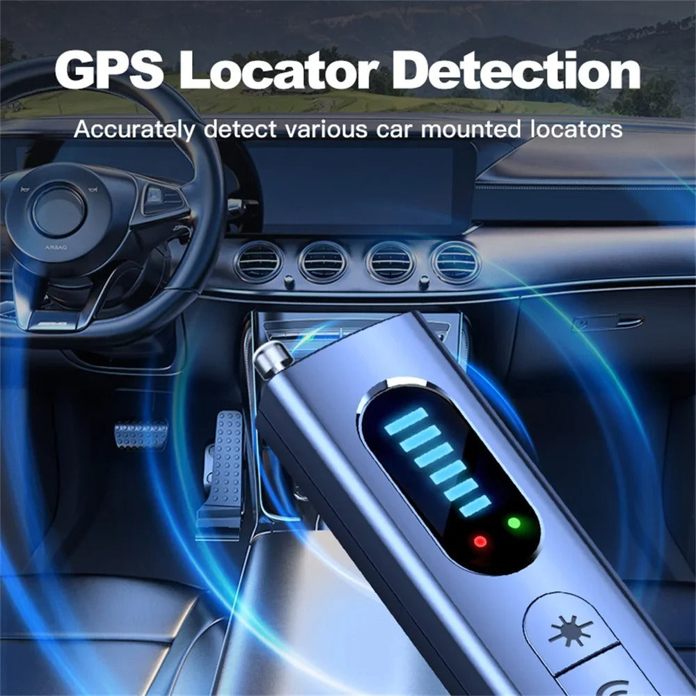 3-in-1 Hidden Camera, GPS Tracker & Audio Bug Detector