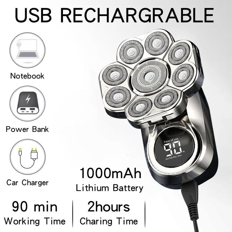 9-Blade Electric Shaver