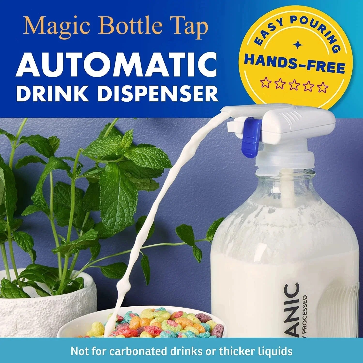 Hands-Free Beverage Pump