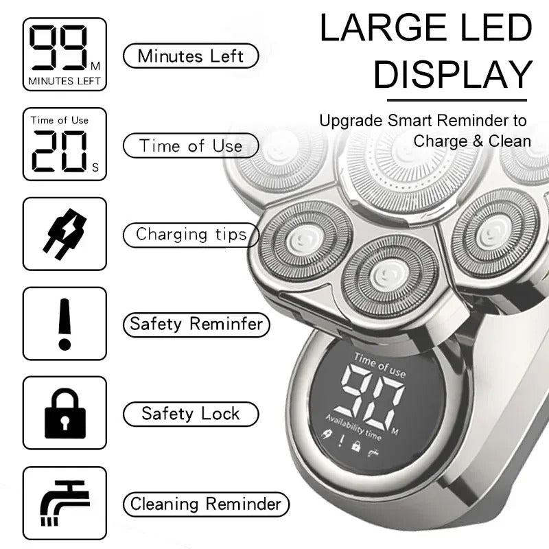 9-Blade Electric Shaver