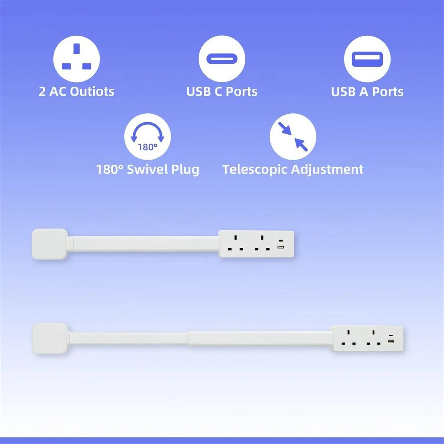 Rotating Outlet Extender