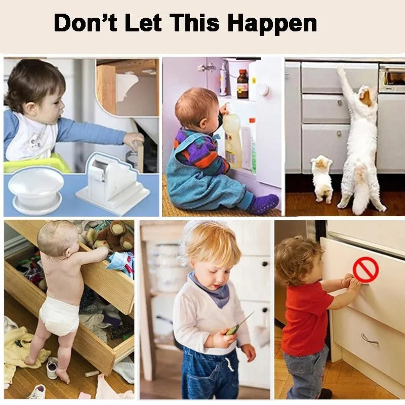 Invisible Baby Safety Locks