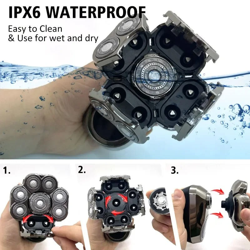 9-Blade Electric Shaver