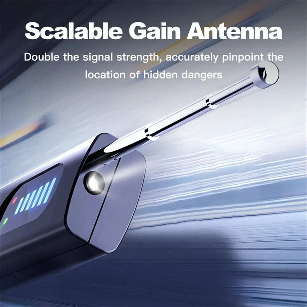 3-in-1 Hidden Camera, GPS Tracker & Audio Bug Detector