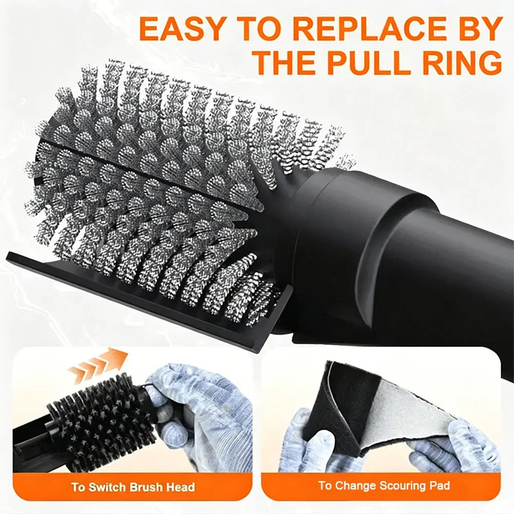 Motorized BBQ Grill Cleaner