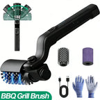 Motorized BBQ Grill Cleaner